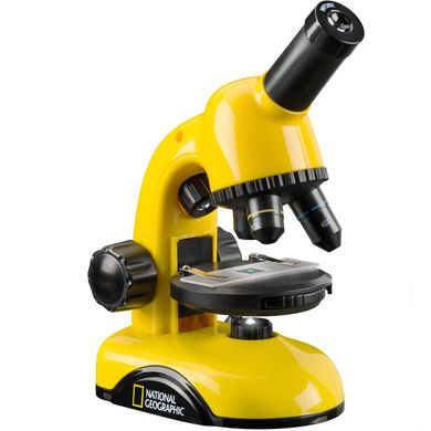 Мікроскоп National Geographic Biolux 40x-800x з набором для дослідів і адаптером для смартфона