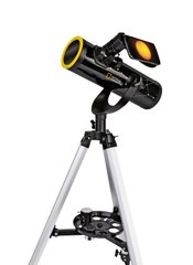 Телескоп National Geographic 76/350 AZ з сонячним фільтром та адаптером для смартфона
