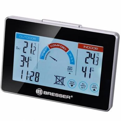 Термогігрометр Bresser RC з індикацією провітрювання