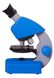 Мікроскоп Bresser Junior 40x-640x Blue з набором для дослідів і адаптером для смартфона