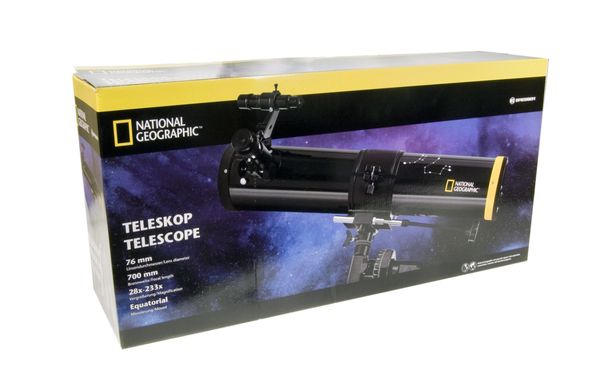 Телескоп National Geographic 76/700 EQ Reflector