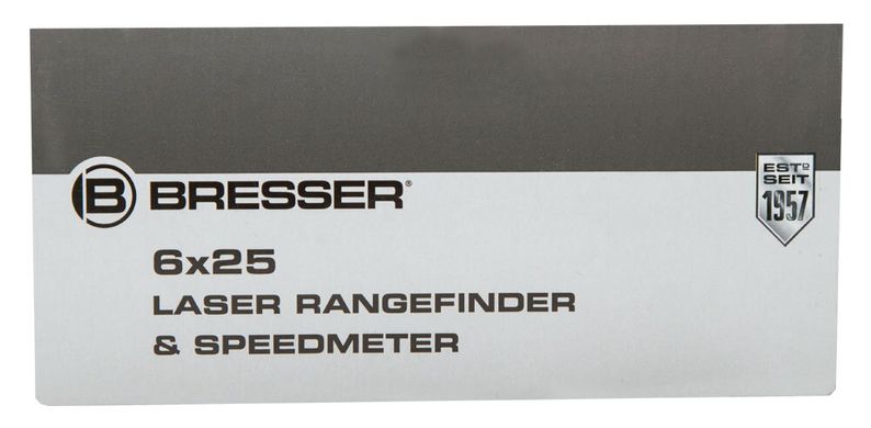 Лазерний далекомір з радаром BRESSER 6X25 - 800 М