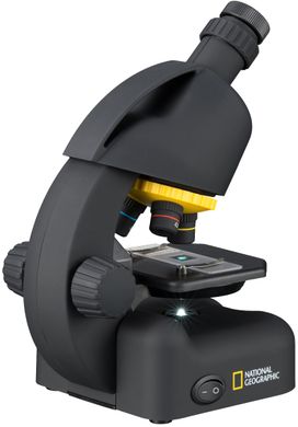 Мікроскоп National Geographic 40x-640x з набором для дослідів і адаптером для смартфона