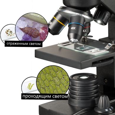 Микроскоп National Geographic 40x-1280x с адаптером для смартфона
