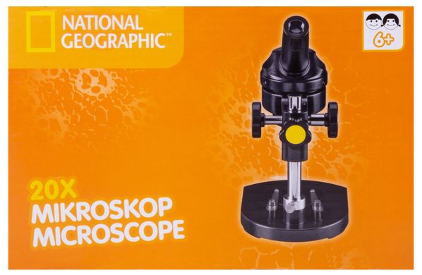 Микроскоп National Geographic Mono 20x с кейсом