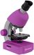 Микроскоп Bresser Junior 40x-640x Purple с набором для опытов и адаптером для смартфона