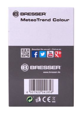 Метеостанция Bresser MeteoTrend Colour Black