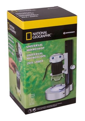 Мікроскоп National Geographic Universal 20x/200x