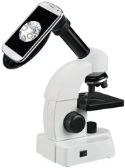 Мікроскоп Bresser Junior 40x-640x з адаптером для смартфона і набором для дослідів